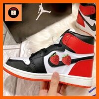 [Trending] Giày jordan đỏ đen cao cổ, full size 🏇
