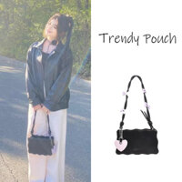 TRENDY  POUCH   Túi đeo tay thiết kế Niche dưới tay cao cấp nhẹ sang trọng