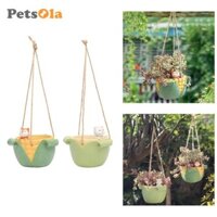 Treo Chậu Hoa Nhựa Hoa Quà Tặng Trang Trí Hình Động Vật DIY Để Bàn