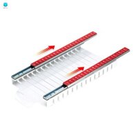 Treo Giá Để Đồ Tủ Lạnh Treo Lưu Trữ Kẹp Đường Sắt Trượt Khay Có Thể Chịu Được Trượt Khay Đường Sắt, 14 Khe Treo Giá Để Đồ Cho Túi Đựng Thực Phẩm, Tủ Lạnh Treo Lưu Trữ Clipfood