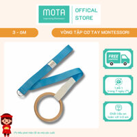 Treo Kệ Chữ A Cho Bé, Đồ Chơi Trí Tuệ Cho Bé, Vòng Gỗ Tập Cầm Nắm Cho Bé Phát Triển Vận Động