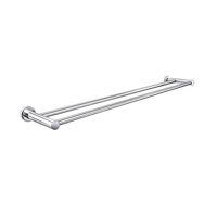 Treo khăn đôi nắp tròn inox 304 TOVASHU 304-B7
