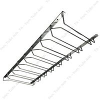 Treo ly quầy bar - Giá treo ly rượu vang - Kệ treo ly ngược Inox 304-80