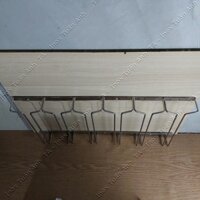 Treo ly quầy bar - Giá treo ly rượu vang - Kệ treo ly ngược Inox 304