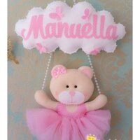 TREO NÔI CHO BÉ YÊU HANDMADE VẢI NỈ 040 - KHUNG TREO NÔI - ĐỒ TREO NÔI