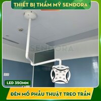 [Treo Trần] Đèn mổ tiểu phẫu Led 350, Đèn phẫu thuật bóng Led ánh sáng lạnh, cảm biến hồng ngoại bật tắt đèn - JD1800