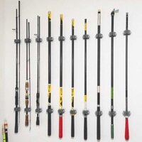 Treo tường Rod Hiển thị Rack Chen List Fish Rod Receiving Clip Xe gắn cần câu Rack Phụ kiện câu cá Trang chủ Ro
