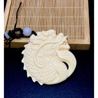 treo xe/dây đeo hạt ngà Cá Hóa Rồng Lớn