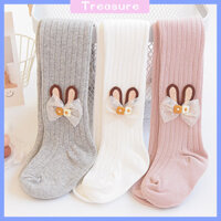 ✨Tresture [thời trang] Quần tất trẻ em mùa xuân và mùa thu loại mỏng bé gái tất một mảnh dày vừa phải cho bé gái tất đàn hồi PP lớn cho bé