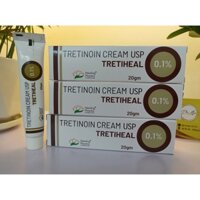 Tretiheal - Tretinoin Cream USP Kem giảm mụn, chống lão hóa 20g [ CHÍNH HÃNG ]