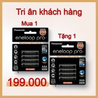 Tri ân khách hàng [Mua 1 Tặng 1]] Pin eneloop pro AAA 950 mAh - Pin đũa. Só lượng có hạn