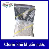 [Tri ân - Sale Sốc] Bột khử khuẩn nước bể bơi 1kg Clorin , phụ kiện bể bơi, bể bơi tại nhà, bể bơi lắp ghép