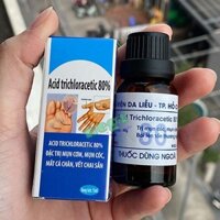 Trị Mụn Cóc Acid Trichloracetic 80% Giá Bao Nhiêu? Mua Ở Đâu Chính Hãng?