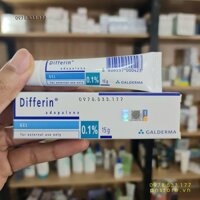 Trị mụn Differin Gel 15g Galderma chính hãng (Bản Ấn) - PN99861