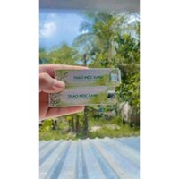 trị mụn thảo mộc xanh