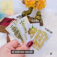 [TRÌ PHÁP HOÀNG THẦN TÀI] Combo Bộ 4 Linh Phù Mua May Bán Đắt, Tiền Vào Như Nước - LINH PHÙ CAO CẤP LOẠI 1