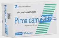 Trị viêm xương khớp Piroxicam 20mg (10 vỉ x 10 viên/hộp)