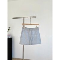 Triangle - Sportyy Skirt - Chân váy ngắn dáng thể thao Hàn Quốc có dây rút, dễ mặc, tính ứng dụng cao