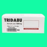 Tridabu 120mg Medisun (Bismuth Oxid 120mg)