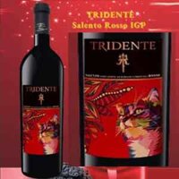 Tridente Salento 2023 – vang đỏ Ý biểu tượng con mèo 14%vol chai 750ml