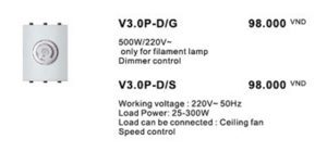 Triết áp đèn UTEN V3.0P-D/G