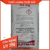 TRIẾT LẺ 1 kg SODIUM BENZOATE  ( mốc Mỹ )CHẤT BẢO QUẢN THỰC PHẨM - NaC6H5CO2