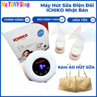 [Triệu Mẹ Tin Dùng]Combo Máy Hút Sữa Điện Đôi ICHIKO Nhật Bản Và Áo Hút Sữa Rảnh Tay (Mẫu Mới Nhất M05)