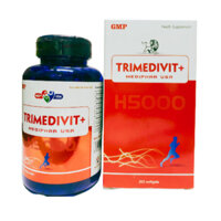 Trimedivit Bổ sung vitamin nhóm B (vitamin B1, B6, B12) cho cơ thể, giảm chứng kém ăn, mất ngủ, suy nhược thần kinh