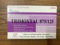 Trimoxtal 875/125mg