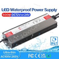 Trình Điều Khiển Đèn led 500w dc12v 24v ip67 Chống Thấm Nước ac175-265v 500w l1vn