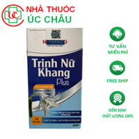 Trinh Nữ Hoàng Cung Trinh Nữ Khang Plus - Hỗ trợ giảm u xơ tử cung, u nang, phì đại tuyến Lọ 60 viên