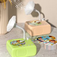 Trình phát giáo dục Audiobook - Đồ chơi Musica Toddle với 96 thẻ, Thẻ Câu chuyện học tập Bài hát Máy ghi âm sớm, Máy học thẻ máy ghi âm trẻ em, Quà tặng