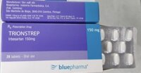 Trionstrep 150mg ( Irbesartan) H/28 viên ( tăng huyết áp, bệnh thận do đái tháo đường)