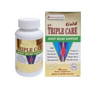 Triple Care Gold tạo độ nhờn và dẻo đai cho khớp hộp 60 viên