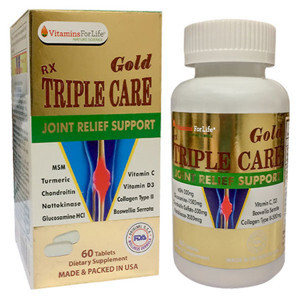 Viên uống Triple Care - Hỗ trợ điều trị các bệnh về xương khớp