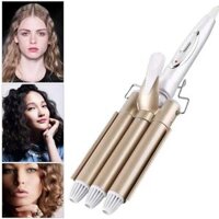 Triple Curg Iron Hair Curler Gốm Waver Tongs Bãi Biển Wave Crimping Curlers Con Lăn Hinexj241010