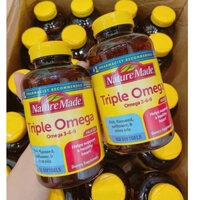 TRIPLE OMEGA 3-6-9 của Nature Made 150 viên