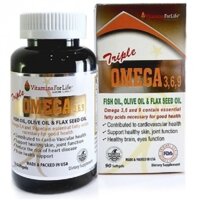 TRIPLE OMEGA 3,6,9 – Bổ sung Omega 3, 6, 9