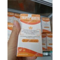 Triple White – VIÊN UỐNG TRẮNG DA,CHỐNG NẮNGTriple White