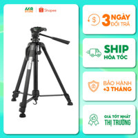 Tripod điện thoại, máy ảnh 3520 khung nhôm cao cấp. Gậy chụp ảnh 3 chân. GậyTripod 3520 chân quay điện thoại
