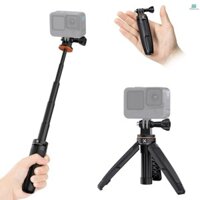 Tripod K & F CONCEPT Camera thể thao có thể mở rộng Gậy Selfie Chân máy Hợp kim nhôm 32cm / 12.6in Max. Chiều cao 2kg Dung lượng thay thế cho Hero 12 / 11 / 1 MallcenTOP2