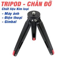 Tripod mini cho điện thoại - máy ảnh - Gimbal bằng kim loại