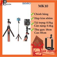 TRIPOD/MONOPOD/ GẬY SELFIE BENRO/MEFOTO MK10  + QUÀ TẶNG