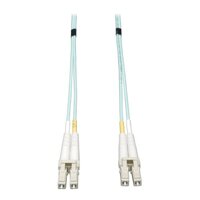 TRIPP LITE N820-12M 10Gb Duplex Multimode 50/125 OM3 LSZH Fiber Cable LC, Aqua