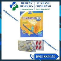 Trivitamin 3B Đại Uy (Hộp 100 viên) – Bổ sung Vitamin B1, B6, B12, Magiê, giúp tăng cường sức khoẻ