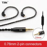 TRN A3 Cable 2pin(0.78) - 3.5mm có Mic