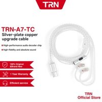 Trn Dây Cáp Nối Nâng Cấp Tai Nghe hifi 2pin a7-tc Cho trn mt4 mt3 v90 mt1 mt1 max mte st1 ba5 kz zsn pro edx edx pro zs10