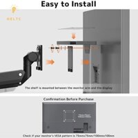 [Trn] Giao diện VESA Màn hình máy tính để bàn Giá đỡ TV Giá đỡ màn hình PC Giá đỡ lưu trữ màn hình cho TV Set-Top Box Loa PC Mini [VN]