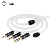 Trn T3 PRO 8Core Cáp Bạc Nguyên Chất Cho TRN KZ QKZ SIMGOT MOONDROP CCA TFZ FiiO Hidizs NiceHCK Shuoer