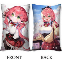 Trò Chơi 2024 Sakura Miko Virtual YouTuber Gối In Hai Mặt Quà Tặng Chất Lượng Anime Trang Trí Gối Hoạt Hình Đệm Gối SoftOnly Vỏ Gối